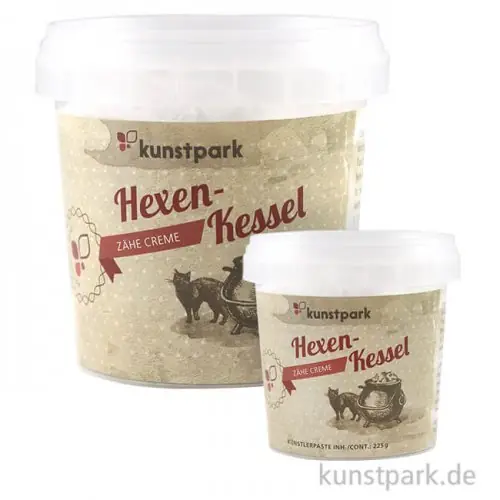 Weltweiter Versand Krakelurpaste - Hexenkessel - zähe Creme