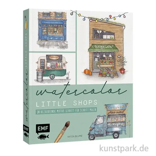 Watercolor - Little Shops, Edition Fischer Sonderaktion