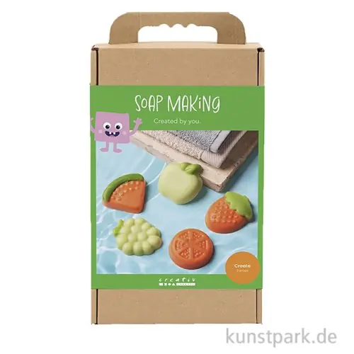 Seifengießen Set - Früchte, Grün, Orange Wochenendangebot