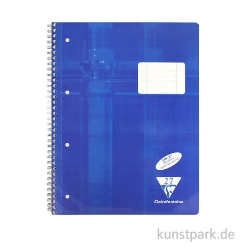 Heißes Angebot Clairefontaine Collegeblock mit Doppelrand, DIN A4, 80 Blatt