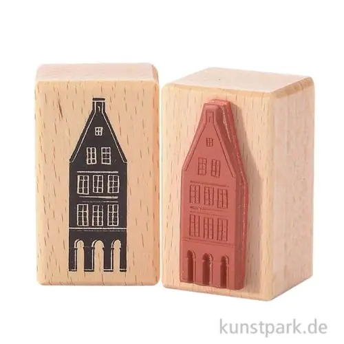 Stempel - Münster Prinzipalmarkt Haus B, 3 x 5 cm Kostenloser Versand