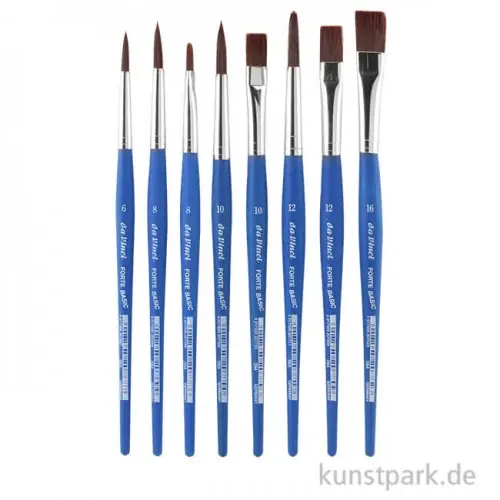 Garantierte Lieferung da Vinci Pinselset FORTE, 8 Synthetikpinsel