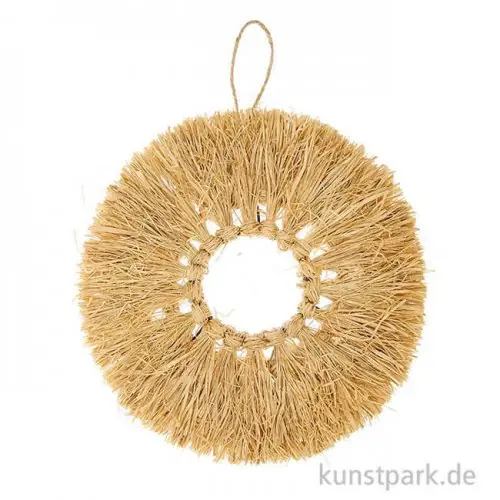 Neu Naturkranz Raffia