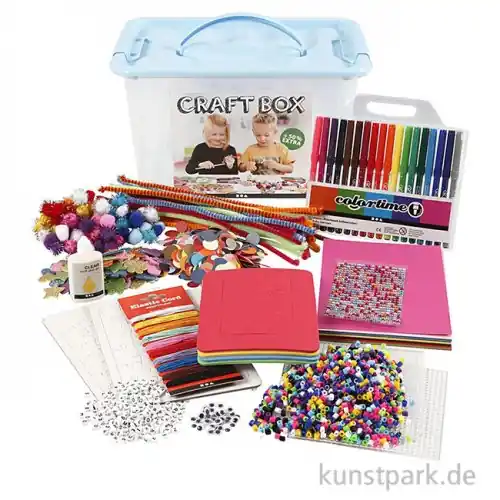 Bastelbox mit viel Bastelmaterial Direktkauf