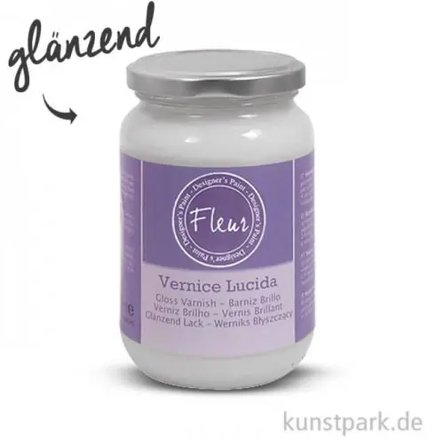 FLEUR Varnish glänzend, 130 ml Top-Qualität