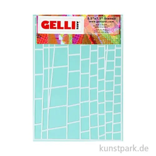 Jetzt Zugreifen Gelli Arts - Stencil, Ladder, 12,7 x 17,8 cm