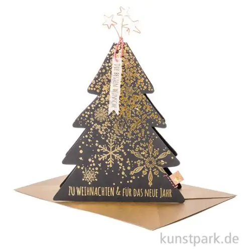 Good old friends - Bäumchen Karte, Die besten Wünsche Bestpreis