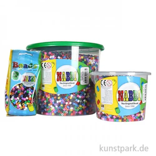 NABBI Bügelperlen - Standard Farben, 5x5 mm Direktkauf