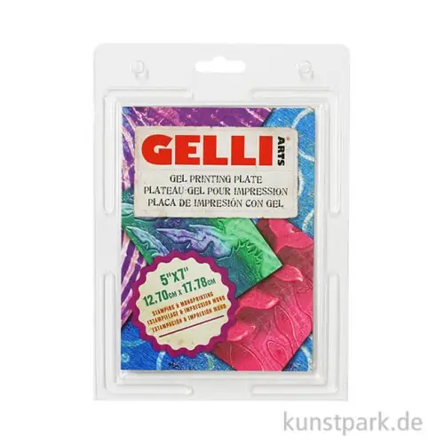 Gelli Arts - Gel Printing Plate, 12,7 x 17,8 cm Neue Kollektion