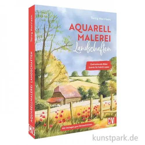Aquarellmalerei Landschaften, Christophorus Verlag Nur Für Kurze Zeit