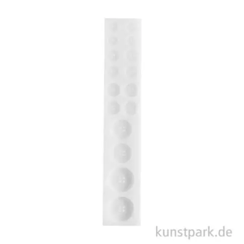 Exklusiv Silikon Gießform - Knöpfe, 16 Motive