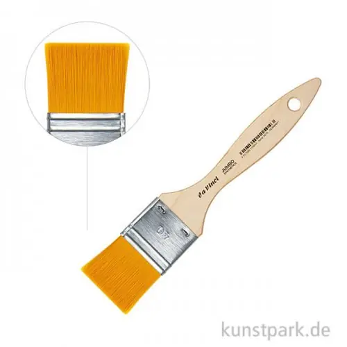 Gratis Versand da Vinci Serie 5076 - JUMBO Synthetics Pinsel breit