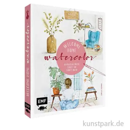 Welcome Home Watercolor – 20 Aquarell-Motive, Edition Fischer Großhandel