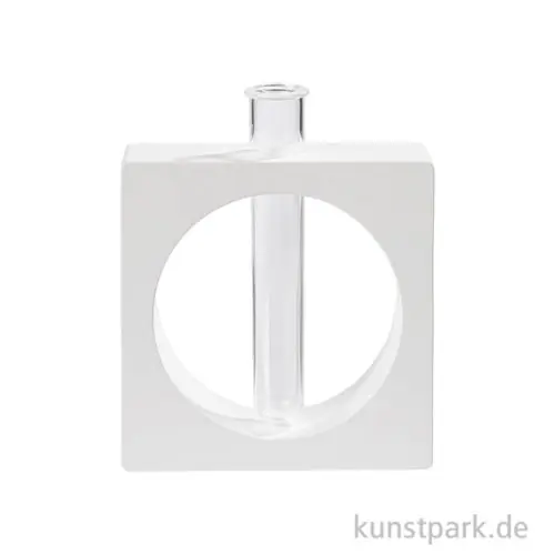 Neu Silikonform Vase, Quadrat, 11 x 11 x 3,5 cm