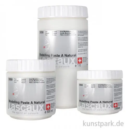 Gleich Bestellen Lascaux Modelling Paste A Natural - feinkörnig