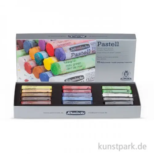 Schmincke PASTELL - Kartonset Mehrzweck 15 Stifte Online Kaufen