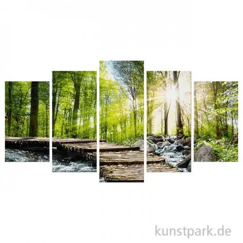 Echt Schipper Malen nach Zahlen, Am Wildbach