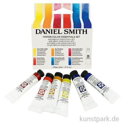 Daniel Smith Extra Fine Watercolor - Essentials Set, 6 x 5 ml Im Trend