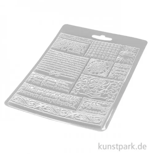 Stamperia Soft Mould (Gießform) - Alchemy Writings, DIN A5 Neue Ware