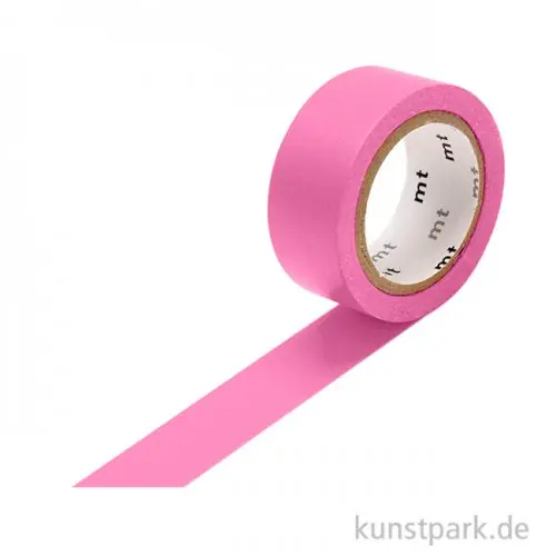 Sale MT Masking Tape Matte Pink, 15 mm, 7 m Rolle