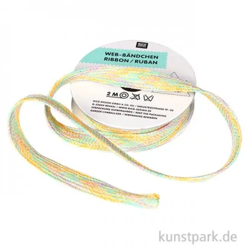 Band - Rainbow Grün, 2 m Garantierte Lieferung