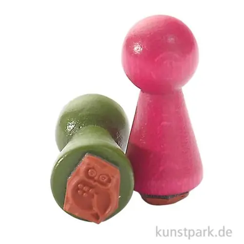 Bestpreis Ministempel - Owl, 19 mm