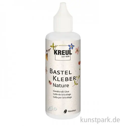 KREUL Bastelkleber Nature, 80 ml (81,6 g) Neue Kollektion