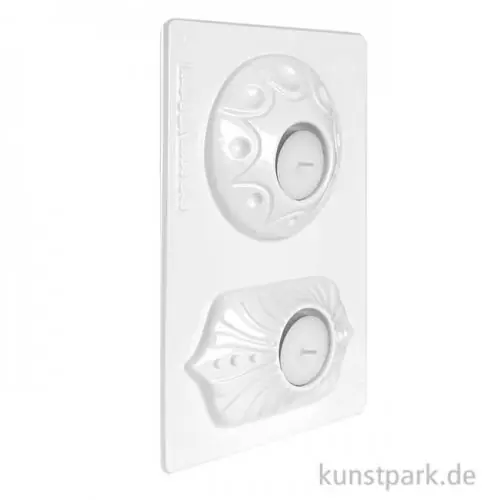 Gießform - Kerzenhalter XI, 2 Designs Aktuell