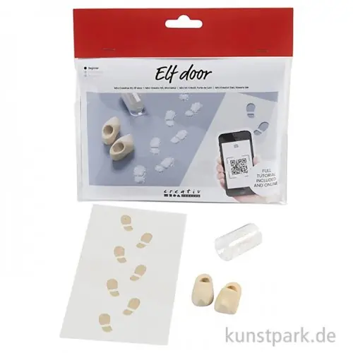 Mini-Kreativ-Kit Wichteltür, Fußstapfen Super-Preis