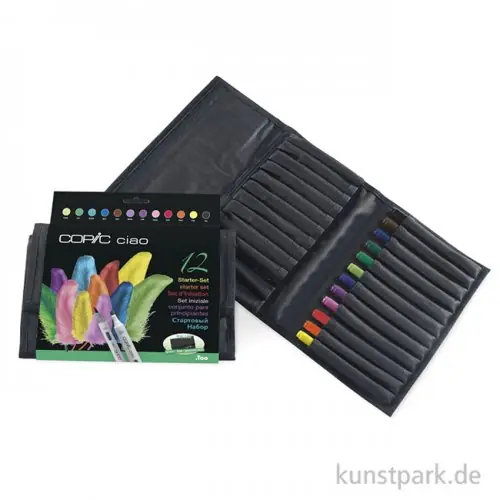COPIC ciao Starter Set - 12 Marker im Wallet Knallerangebot
