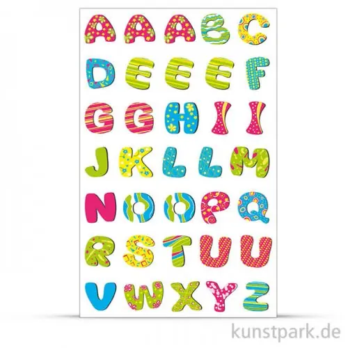 Solange Der Vorrat Reicht Maildor Cooky Sticker - Alphabet Pep