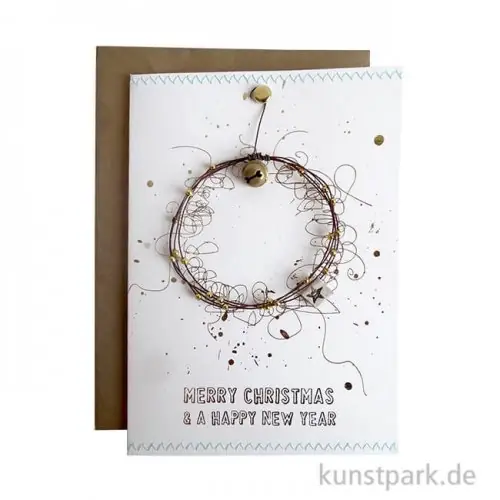 Good old friends - Winter Kranzkarte, Glocke Sale