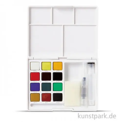 Knallerangebot Sakura Koi Water Colors Sketchbox mit 12 Farben
