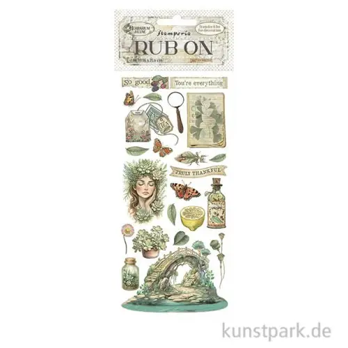 Sichere Zahlung Stamperia Rub On Transferfolie - Herbarium Silvae Bridge