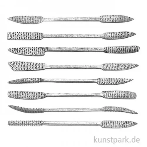 Specksteinwerkzeug-Set Raspel, 8 teilig Versand Am Gleichen Tag