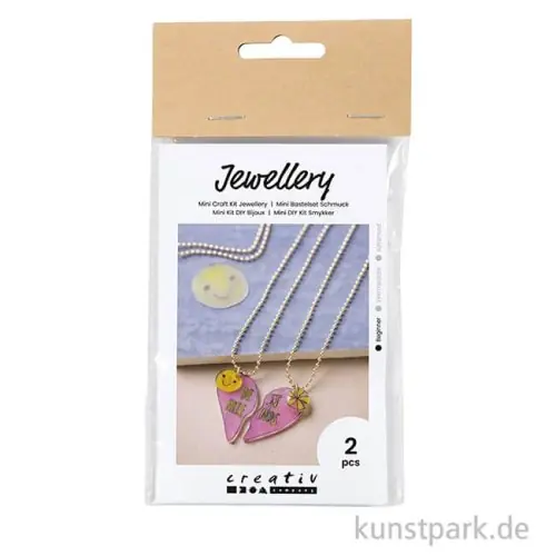 Mini Bastelset Schmuck, Freundschaftsketten aus Schrumpffolie Saisonangebot