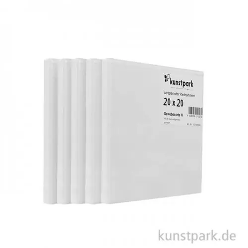 Keilrahmen 5-er Set GALERIE - 20 x 20 cm Ab Werk