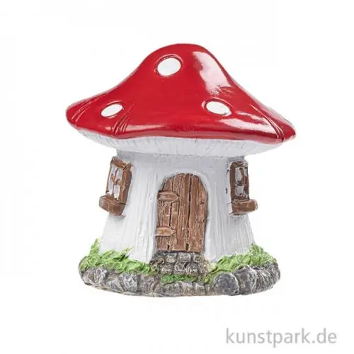 Echt Mini Pilzhaus, 7 cm