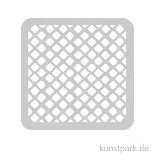 Stamperia Schablone - Candy Christmas Waffle Pattern, 12 x 12 cm Aktuell