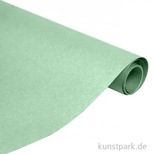 Meistverkauft Geschenkpapier Kraft, Hellgrün, 300 x 70 cm