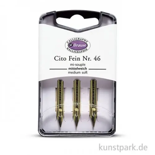 Kostenfreie Lieferung BRAUSE Cito Fein Nr. 46, 3 Stück