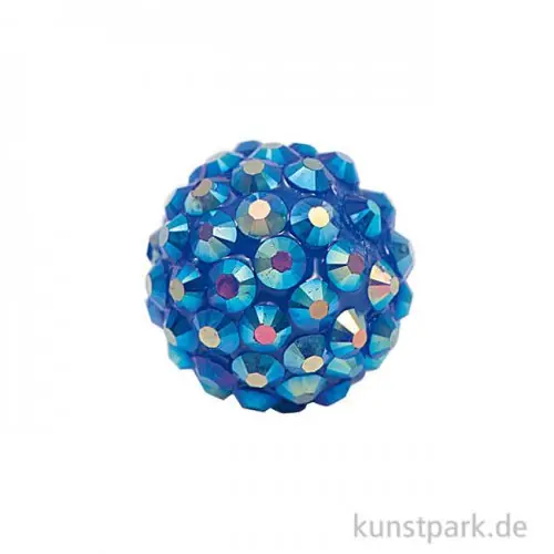 Handgefertigt Strasskugel - Blau