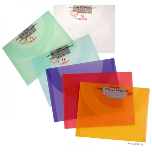 Highlight Canson Priplak - Transportmappe, farbig transparent