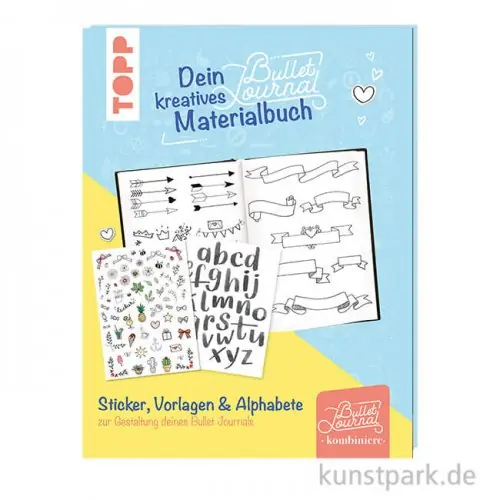 Neue Kollektion Dein kreatives Bullet-Journal-Materialbuch, Topp Verlag