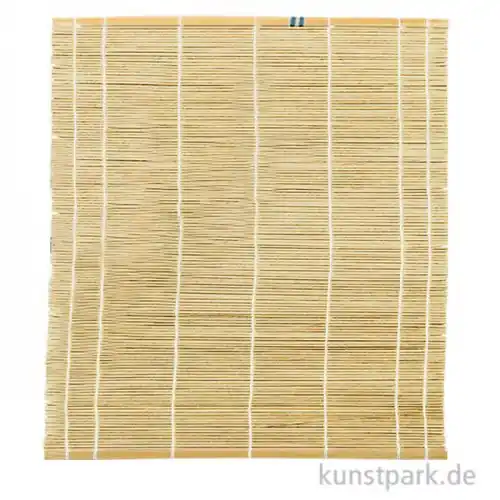Pinselmatte aus Bambus natur, 30 x 40 cm Neue Kollektion