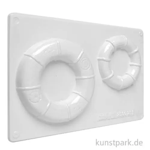 Finale Aktion Gießform - 3D Rettungsringe
