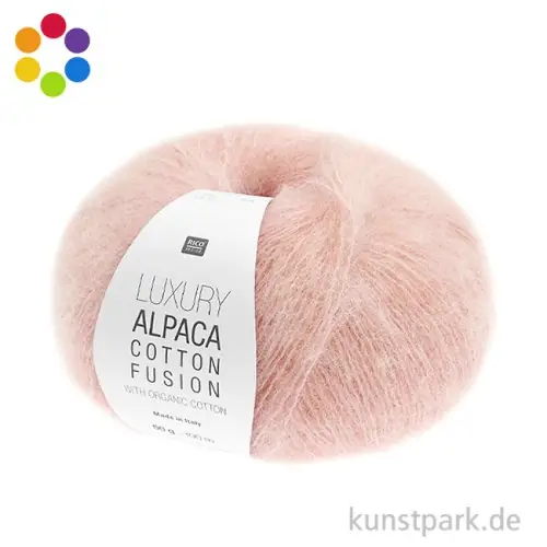 Rico Garn - Luxury Alpaca Cotton Fusion, 50g, 190m Saisonangebot