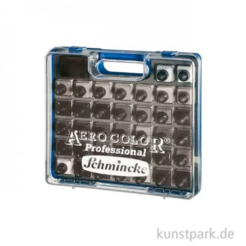 Original Schmincke AEROCOLOR - Leerkoffer für 37 Flaschen 28 ml
