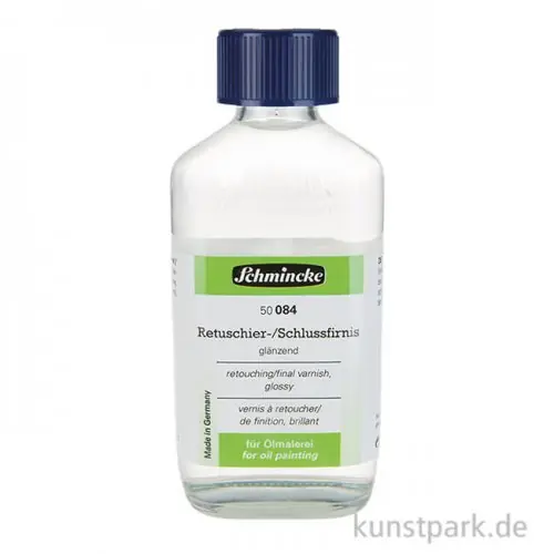 Schmincke Retuschier- / Schlussfirnis, 200 ml Schneller Versand