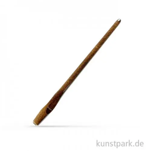 Kalligrafie-Federhalter Nussbraun mit Griffmulde Mega-Angebot